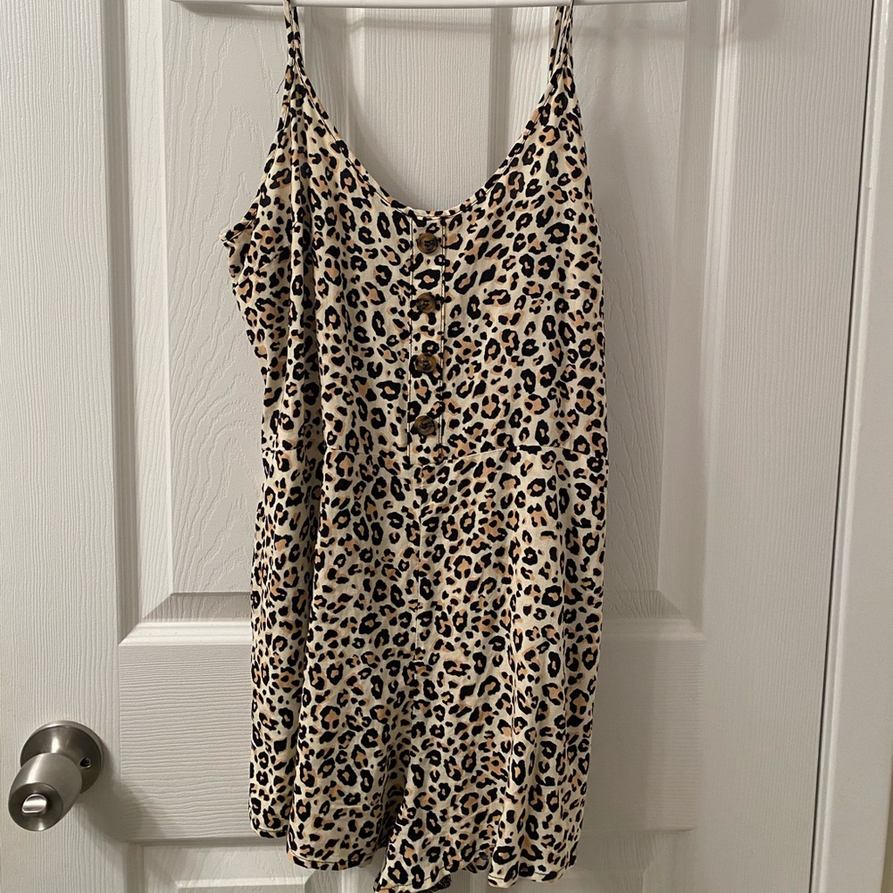 Leopard Print Romper !